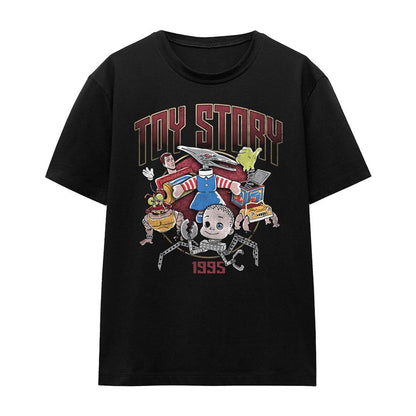 Black - Front - Toy Story Womens-Ladies Sid´s Toys Rock T-Shirt