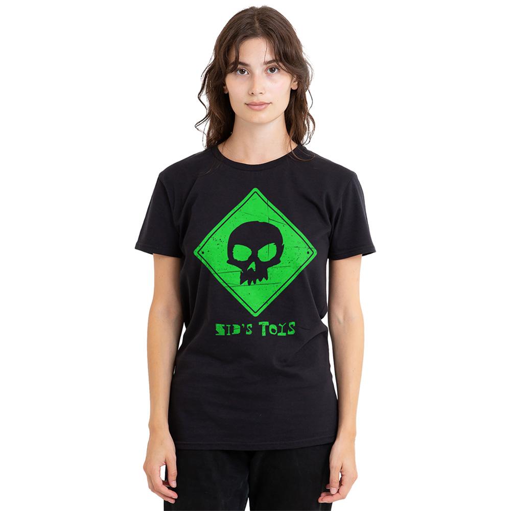 Black - Lifestyle - Toy Story Womens-Ladies Sid´s Toys Logo T-Shirt