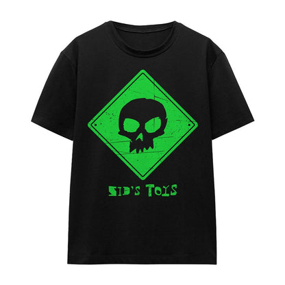 Black - Front - Toy Story Womens-Ladies Sid´s Toys Logo T-Shirt