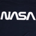 Navy - Side - NASA Mens Circle Logo T-Shirt
