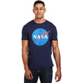 Navy - Lifestyle - NASA Mens Circle Logo T-Shirt