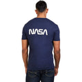 Navy - Pack Shot - NASA Mens Circle Logo T-Shirt