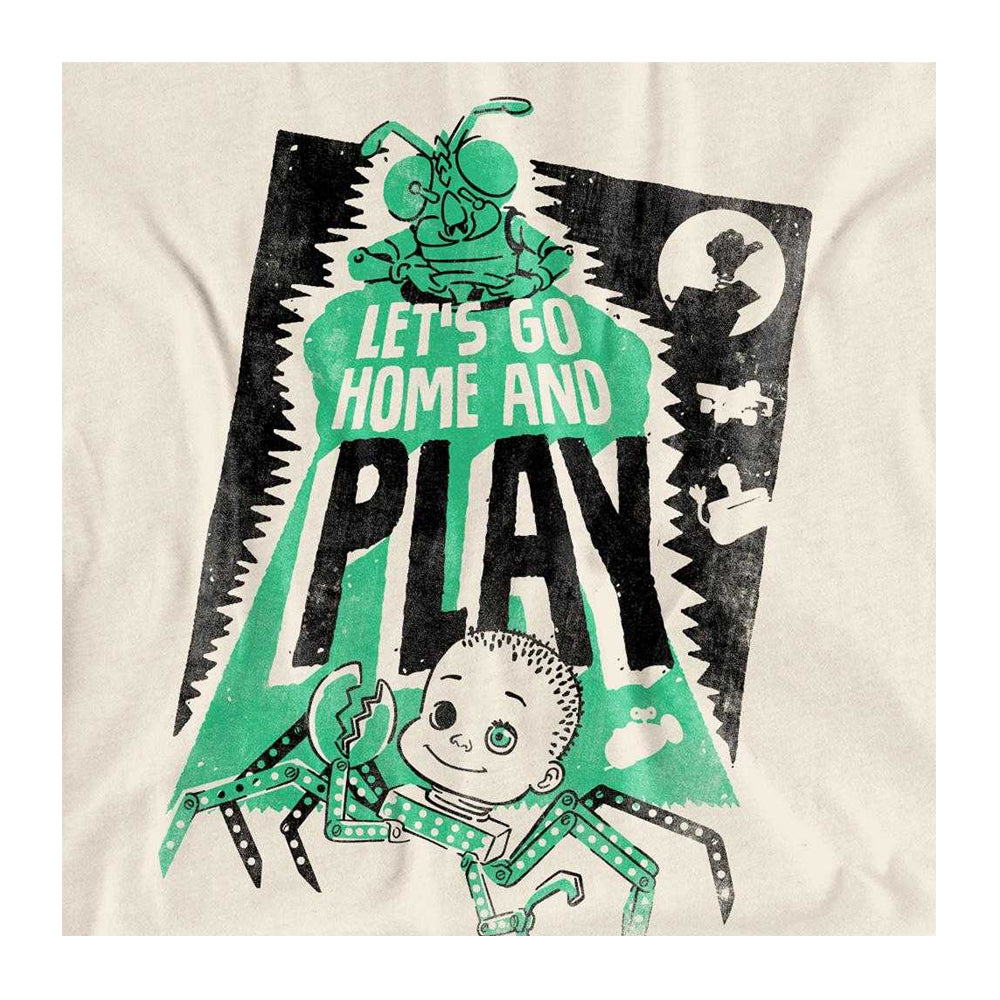 Natural - Side - Toy Story Womens-Ladies Sid´s Toys Poster T-Shirt