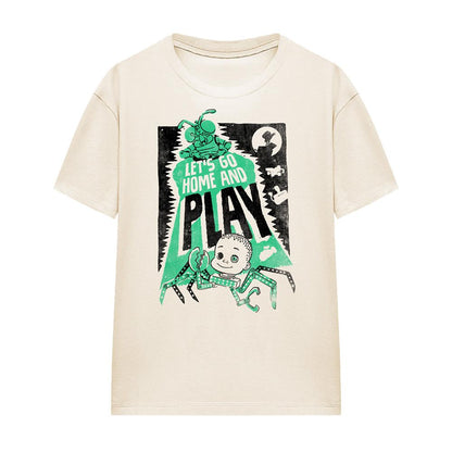 Natural - Front - Toy Story Womens-Ladies Sid´s Toys Poster T-Shirt