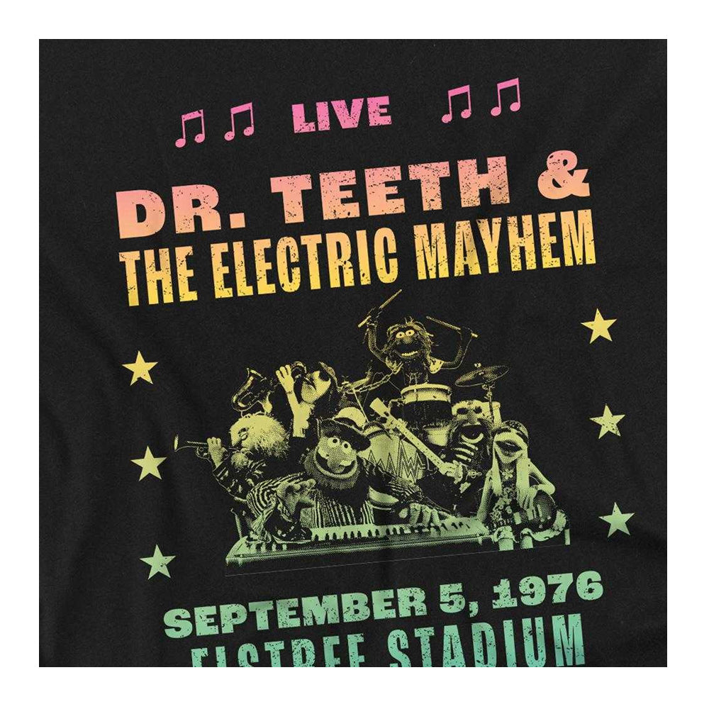 Black - Side - The Muppets Childrens-Kids Dr Teeth And The Electric Mayhem Sweatshirt