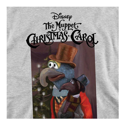 Athletic Heather - Side - The Muppets Christmas Carol Unisex Adult Gonzo Sweatshirt