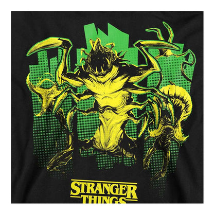 Black - Side - Stranger Things: Tales from ´85 Unisex Adult Monster Plants Long-Sleeved Sweatshirt