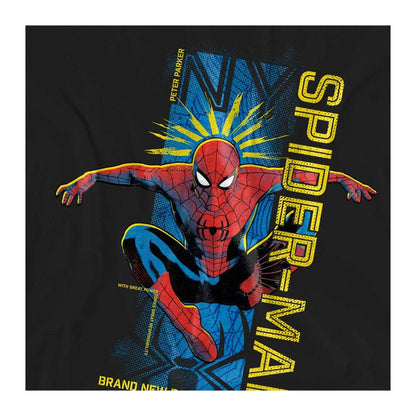 Black - Side - Spider-Man: Brand New Day Womens-Ladies Spidey Sense T-Shirt