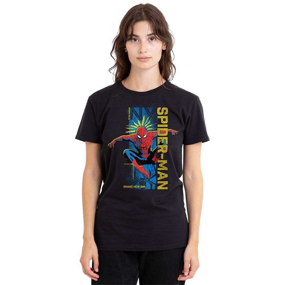 Black - Lifestyle - Spider-Man: Brand New Day Womens-Ladies Spidey Sense T-Shirt
