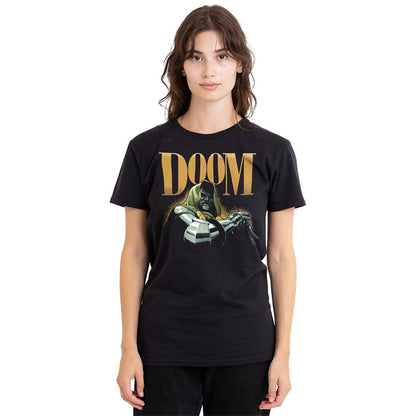 Black - Lifestyle - Doctor Doom Womens-Ladies Iconic Villain T-Shirt