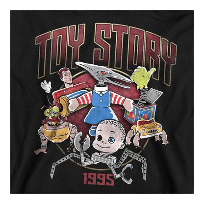 Black - Side - Toy Story Unisex Adult Sid´s Toys Rock Long-Sleeved Sweatshirt