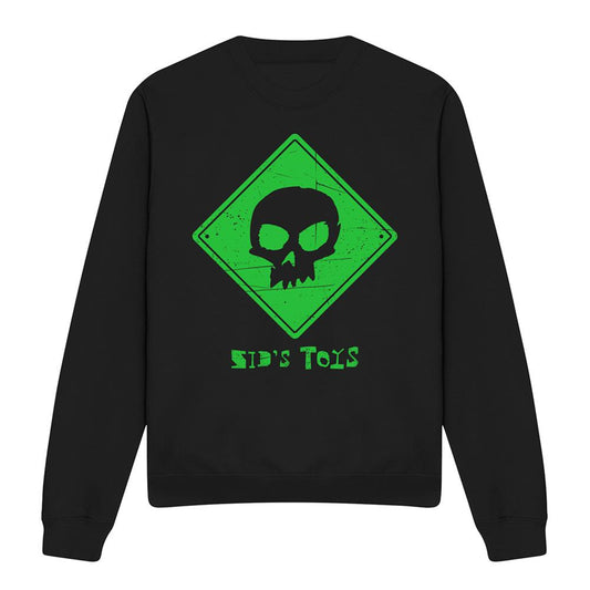 Black - Front - Toy Story Unisex Adult Sid´s Toys Long-Sleeved Sweatshirt