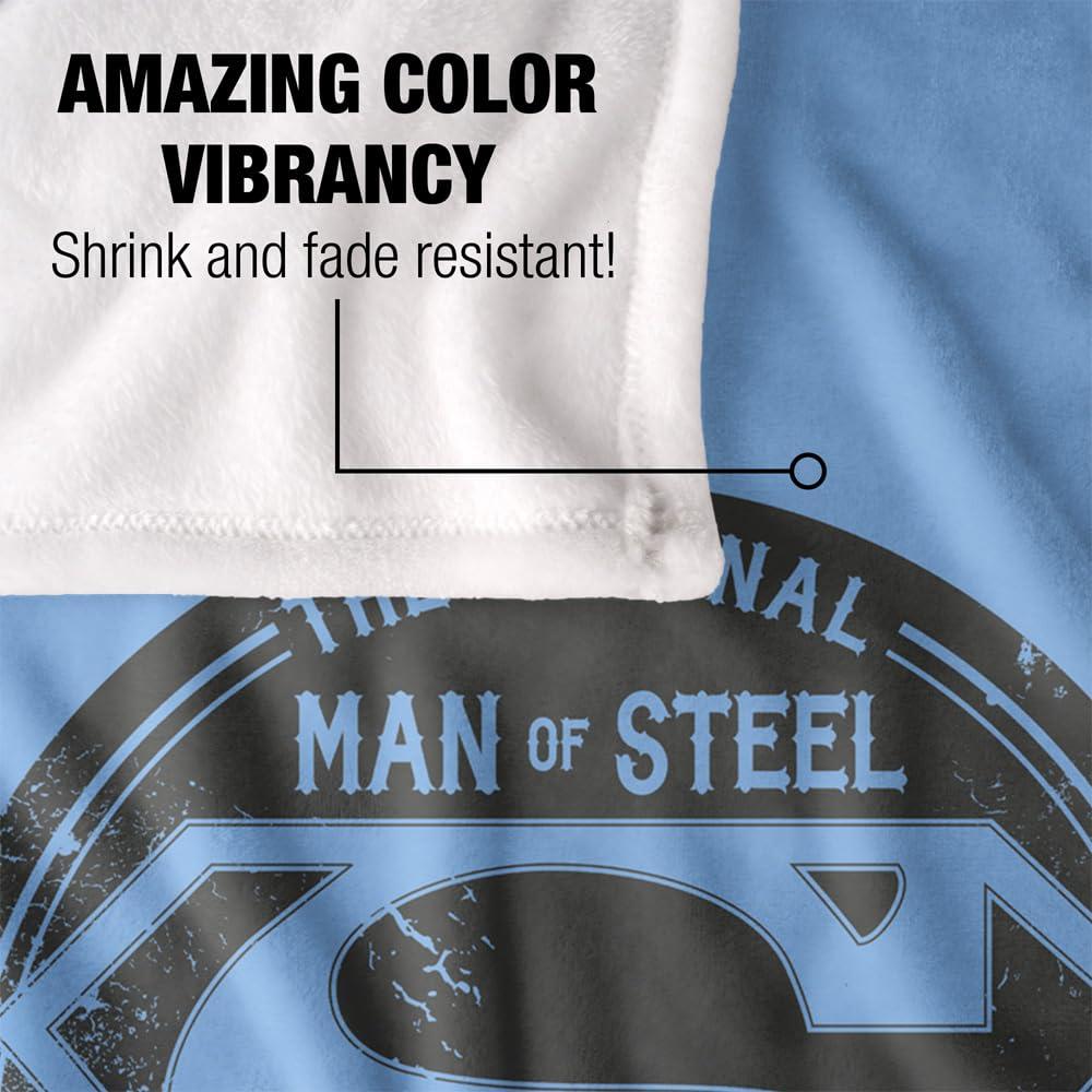 Multicoloured - Lifestyle - Superman The Original Man Of Steel Blanket