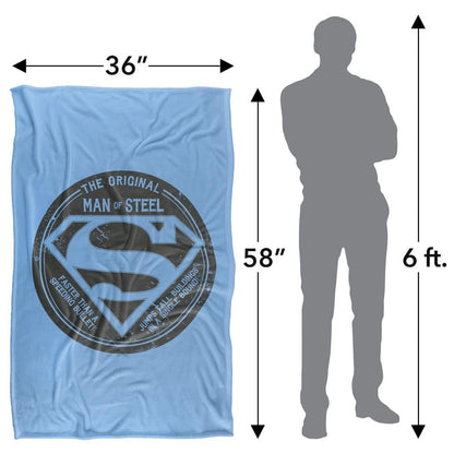 Multicoloured - Close up - Superman The Original Man Of Steel Blanket