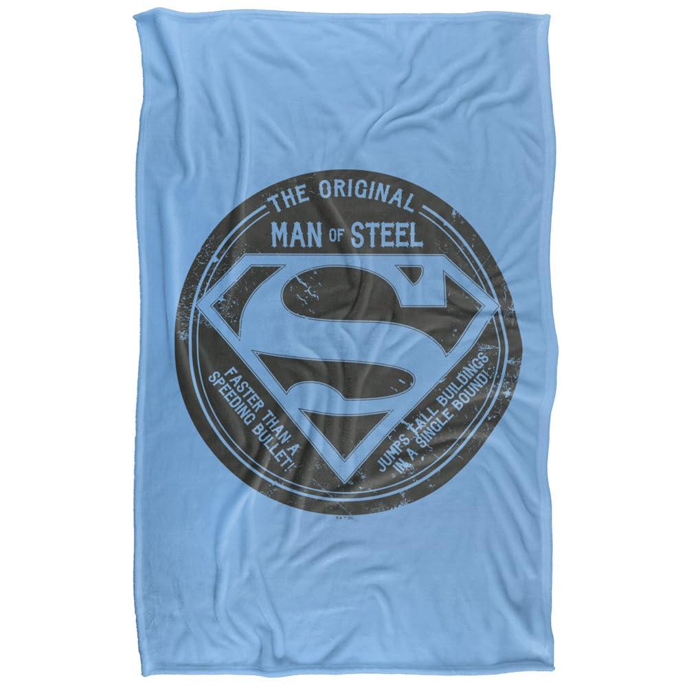 Multicoloured - Front - Superman The Original Man Of Steel Blanket