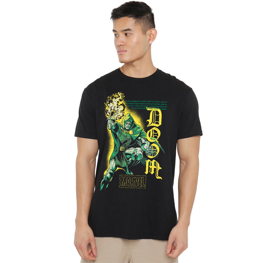 Black - Lifestyle - Doom Unisex Adult Villain Trend T-Shirt