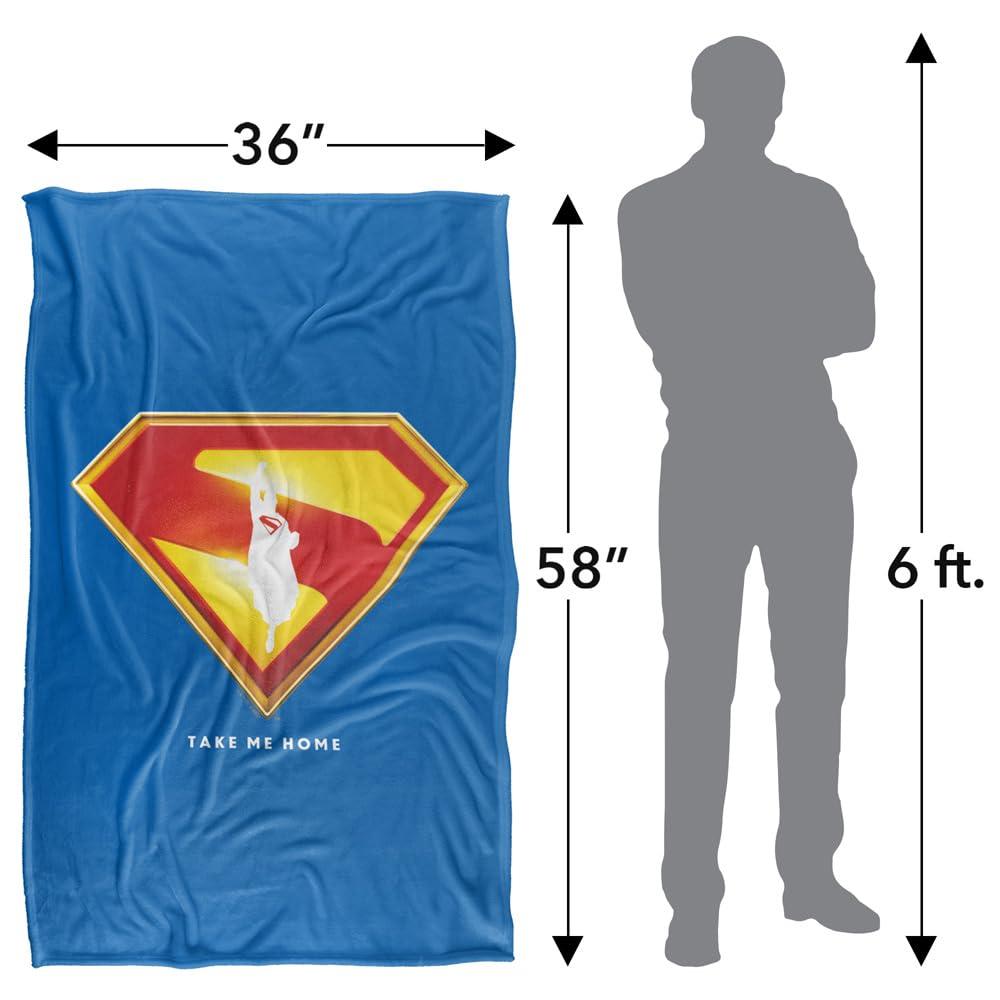 Multicoloured - Close up - Superman Take Me Home Shield Blanket