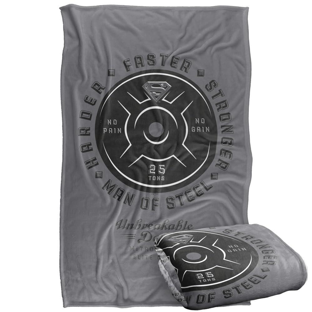 Multicoloured - Back - Superman Unbreakable Dad Blanket