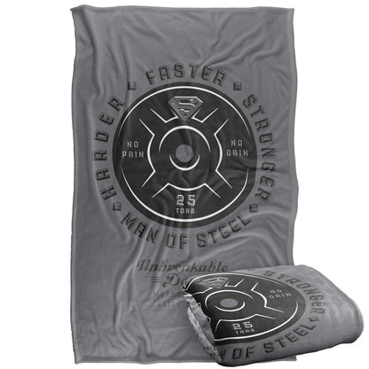 Multicoloured - Back - Superman Unbreakable Dad Blanket