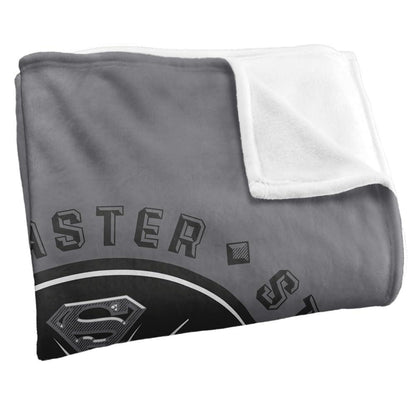 Multicoloured - Side - Superman Unbreakable Dad Blanket