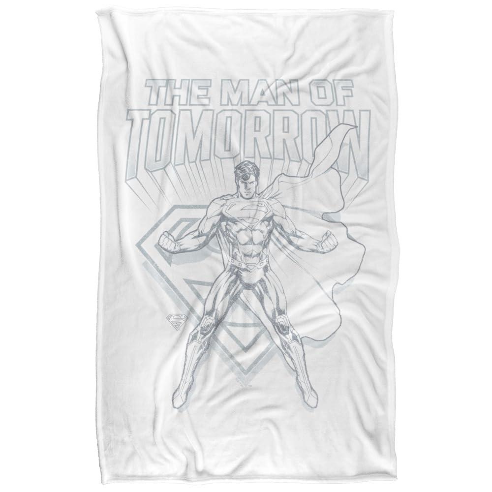 Multicoloured - Front - Superman Man Of Steel Sketch Blanket