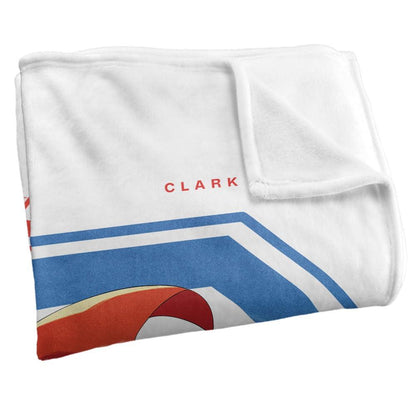 Multicoloured - Side - Superman Shield Lois Lane Blanket