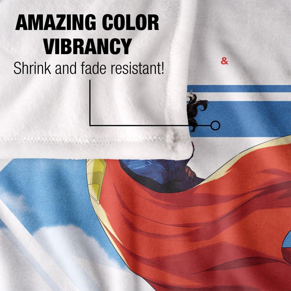 Multicoloured - Lifestyle - Superman Shield Lois Lane Blanket
