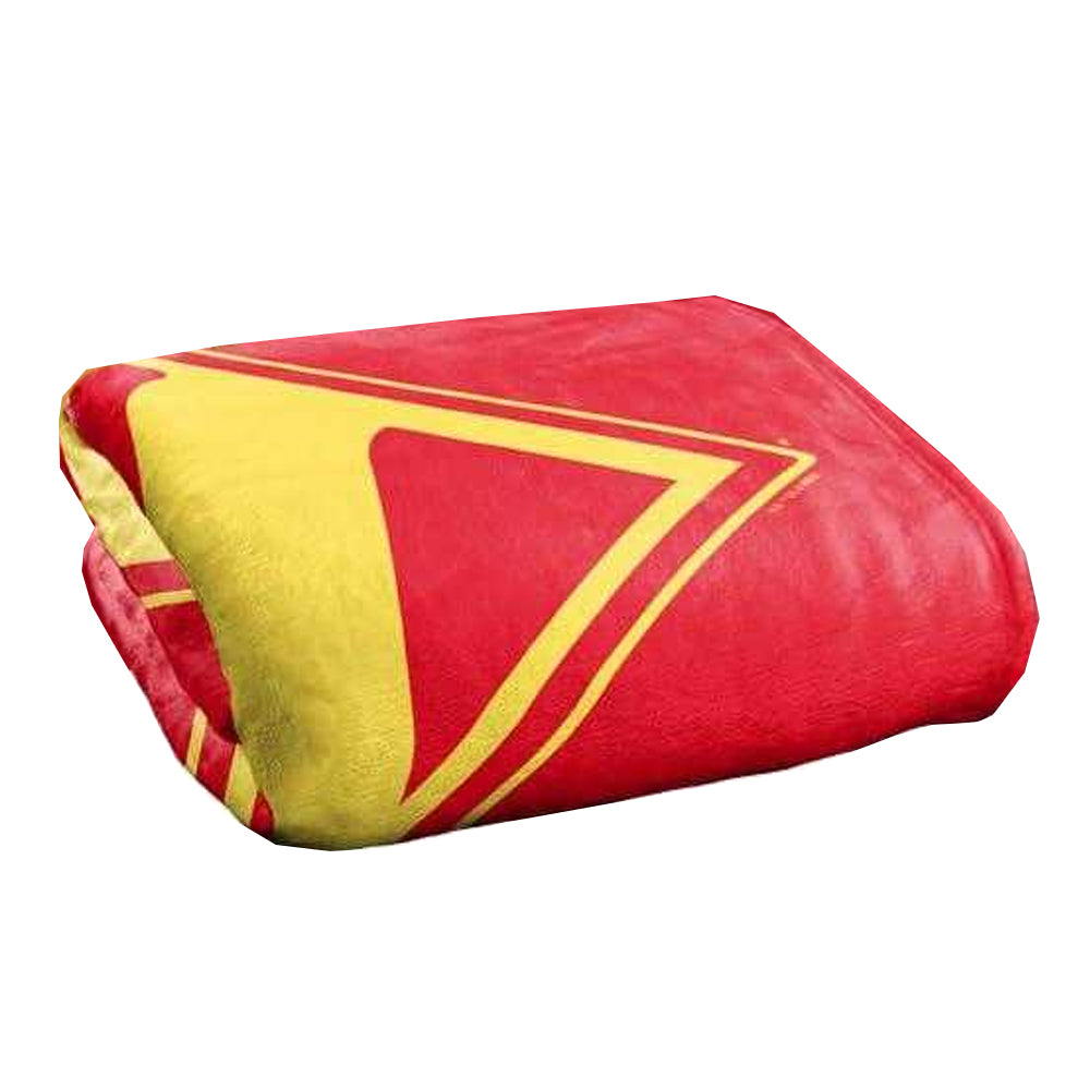 Gold - Back - Superman Shield Blanket