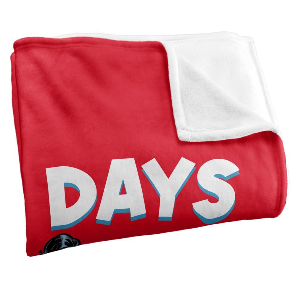 Multicoloured - Back - Superman 100 Days Of School Blanket