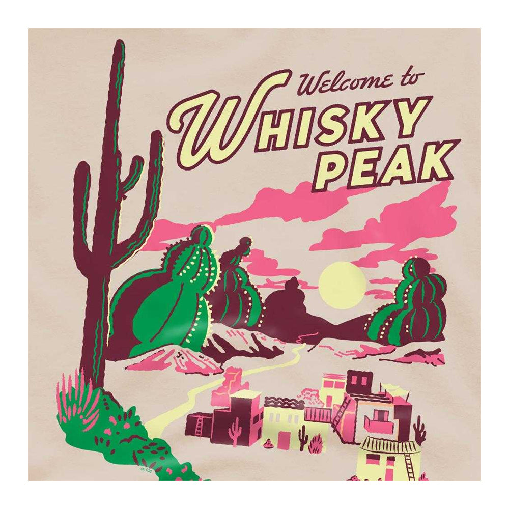 Sand - Side - One Piece Unisex Adult Whisky Peak Pirate Pit Stop Poster T-Shirt