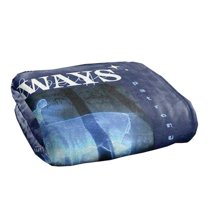 Multicoloured - Back - Harry Potter Always Silky Patronus Valentine Blanket