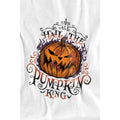 White - Lifestyle - The Nightmare Before Christmas Childrens-Kids Hail The Pumpkin King T-Shirt