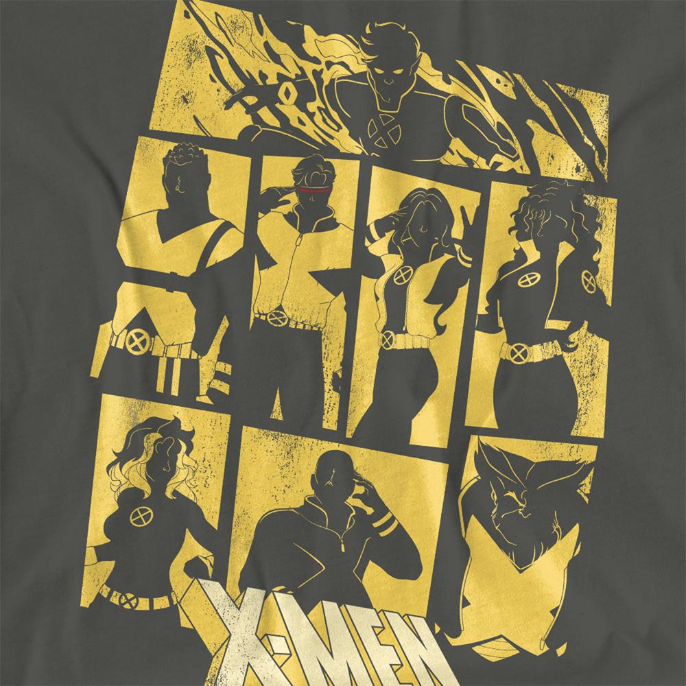 Charcoal - Pack Shot - X-Men 97 Womens-Ladies X-Corp Group T-Shirt