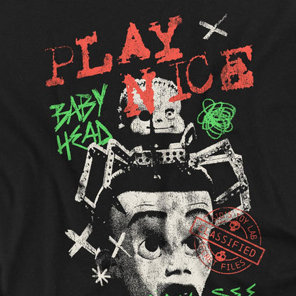 Black - Side - Toy Story Unisex Adult Toys Can See T-Shirt