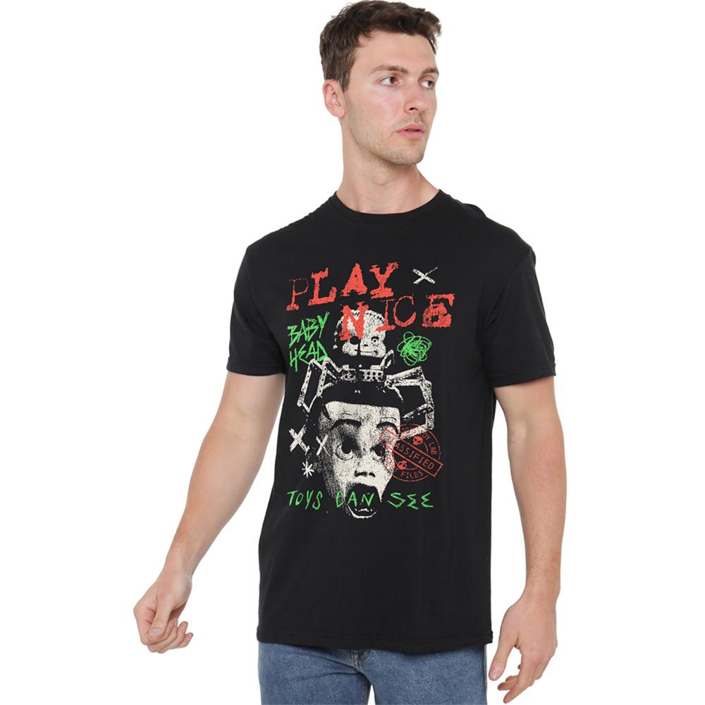 Black - Lifestyle - Toy Story Unisex Adult Toys Can See T-Shirt