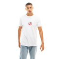 White - Side - Ghostbusters Mens Embroidered T-Shirt