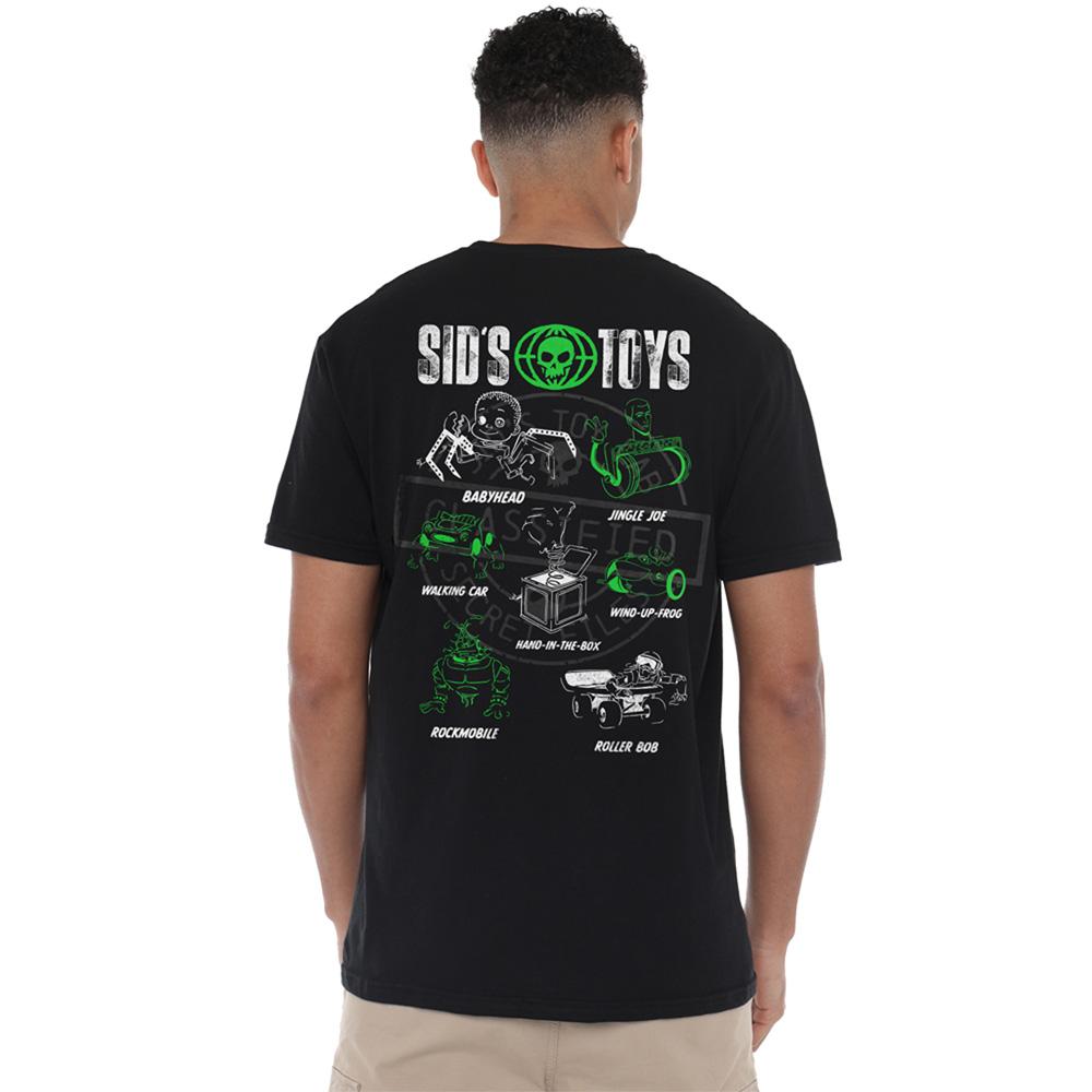 Black - Lifestyle - Toy Story Unisex Adult Sid´s Toys Back Print T-Shirt