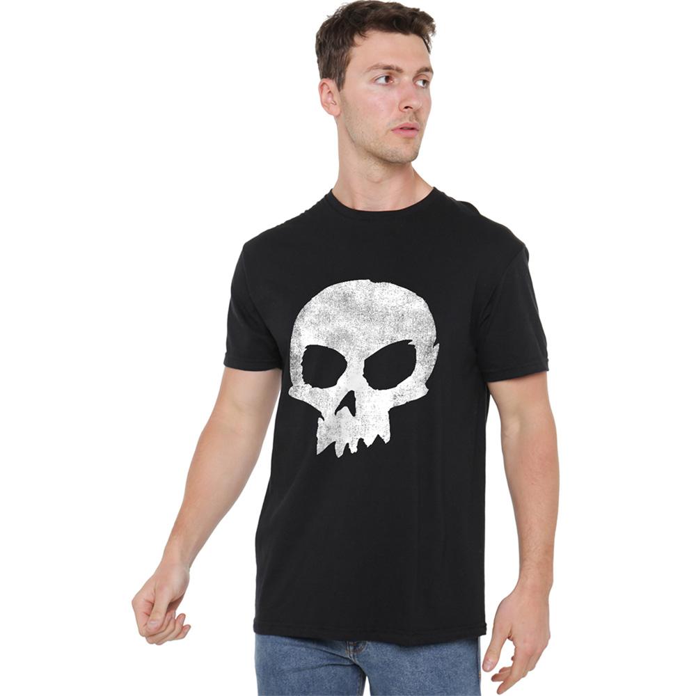 Black - Side - Toy Story Unisex Adult Sid´s Skull T-Shirt