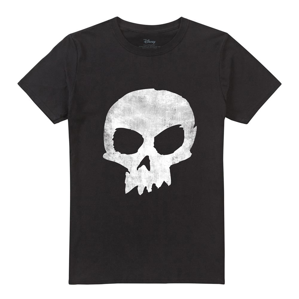 Black - Front - Toy Story Unisex Adult Sid´s Skull T-Shirt