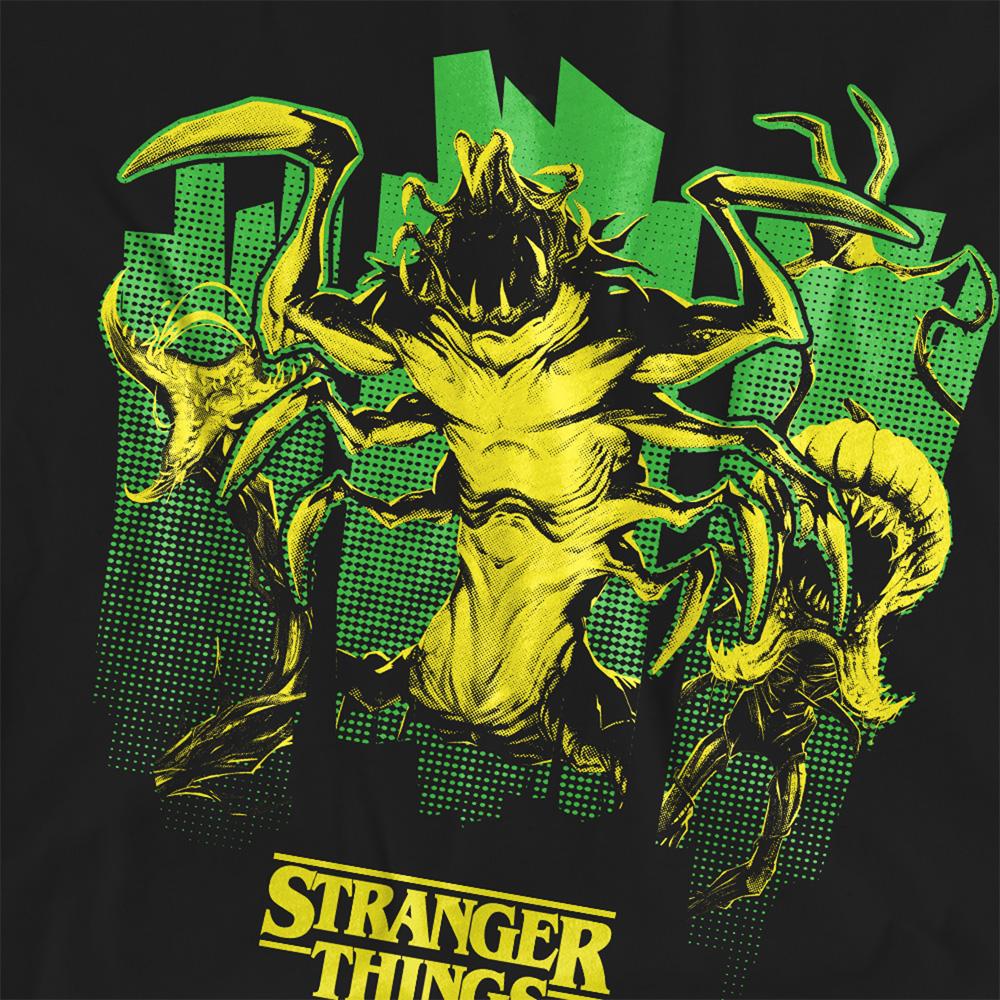 Black - Pack Shot - Stranger Things: Tales from ´85 Womens-Ladies Monster Plants T-Shirt