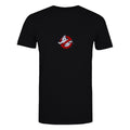 Black - Front - Ghostbusters Mens Embroidered T-Shirt