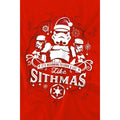 Red - Lifestyle - Star Wars Childrens-Kids Beginning To Look A Lot Like Sithmus Christmas T-Shirt