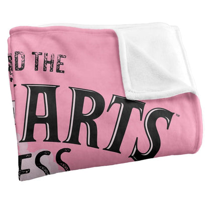 Pink - Back - Harry Potter All Aboard The Hogwarts Express Blanket