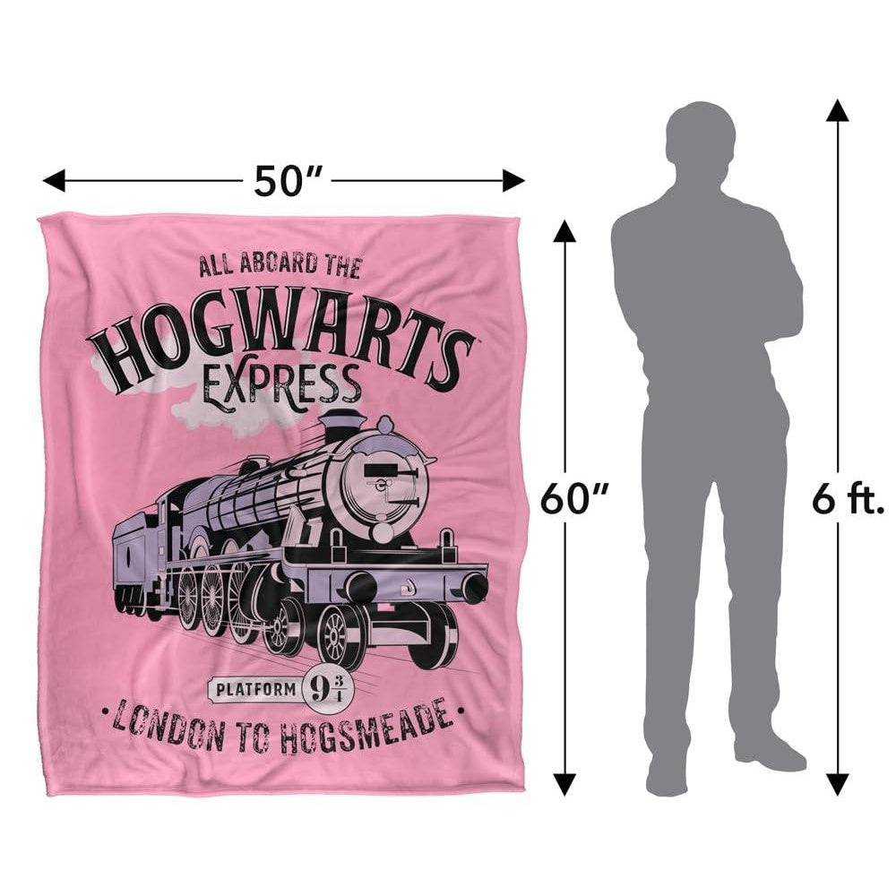 Pink - Lifestyle - Harry Potter All Aboard The Hogwarts Express Blanket