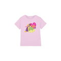 Pink - Front - Disney Princess Childrens-Kids Friends Are For Life Valentine`s Day T-Shirt