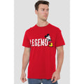 Red - Back - Disney Mens Legend Mickey Mouse Fathers Day T-Shirt