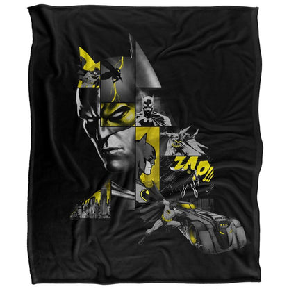 Multicoloured - Front - Batman Panel Blanket