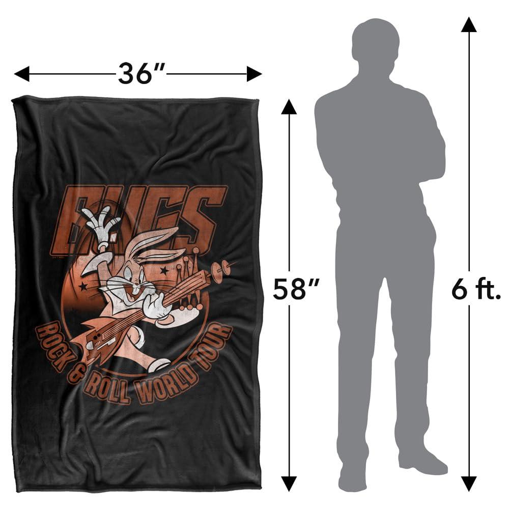 Multicoloured - Lifestyle - Looney Tunes Bugs Bunny Rock And Roll Blanket
