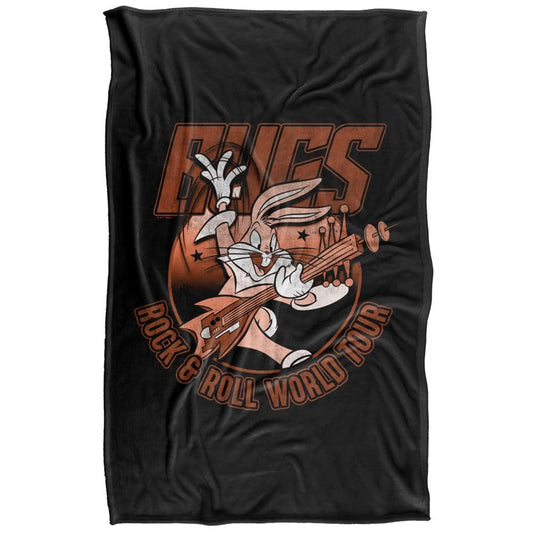 Multicoloured - Front - Looney Tunes Bugs Bunny Rock And Roll Blanket