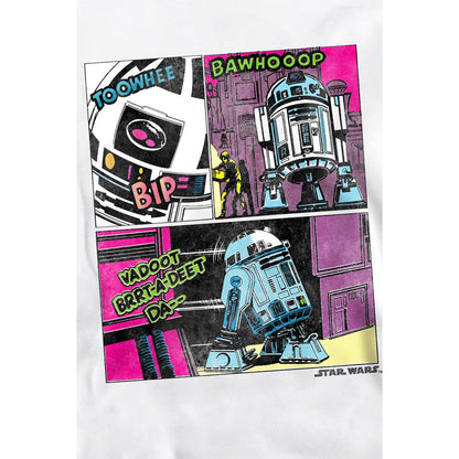 White - Lifestyle - Star Wars Unisex Adult To The Rescue R2-D2 Sweatshirt